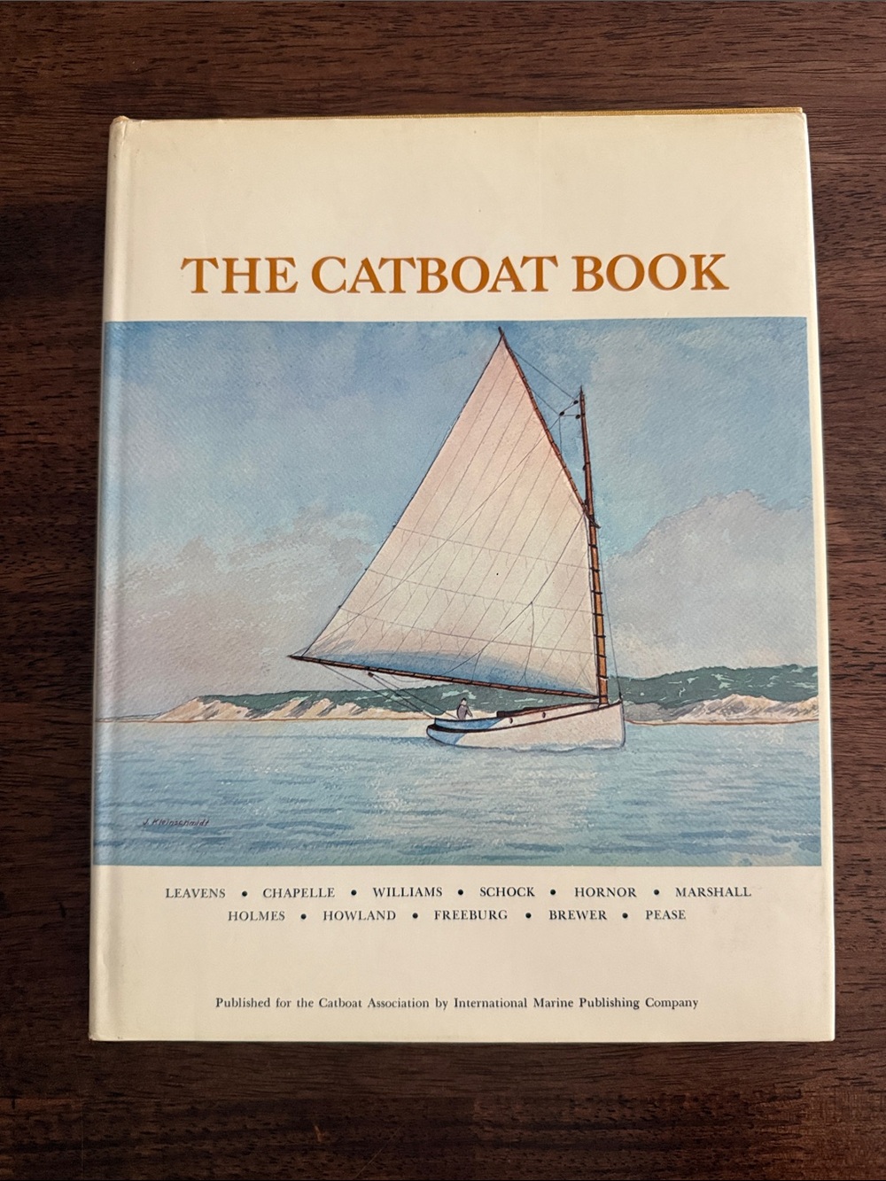 The Catboat book hardcover 1978